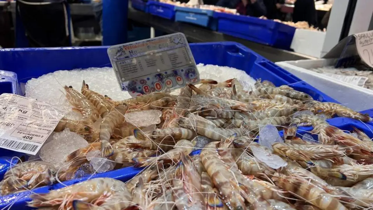 Langostino de Sanl&uacute;car. - C. Cruz