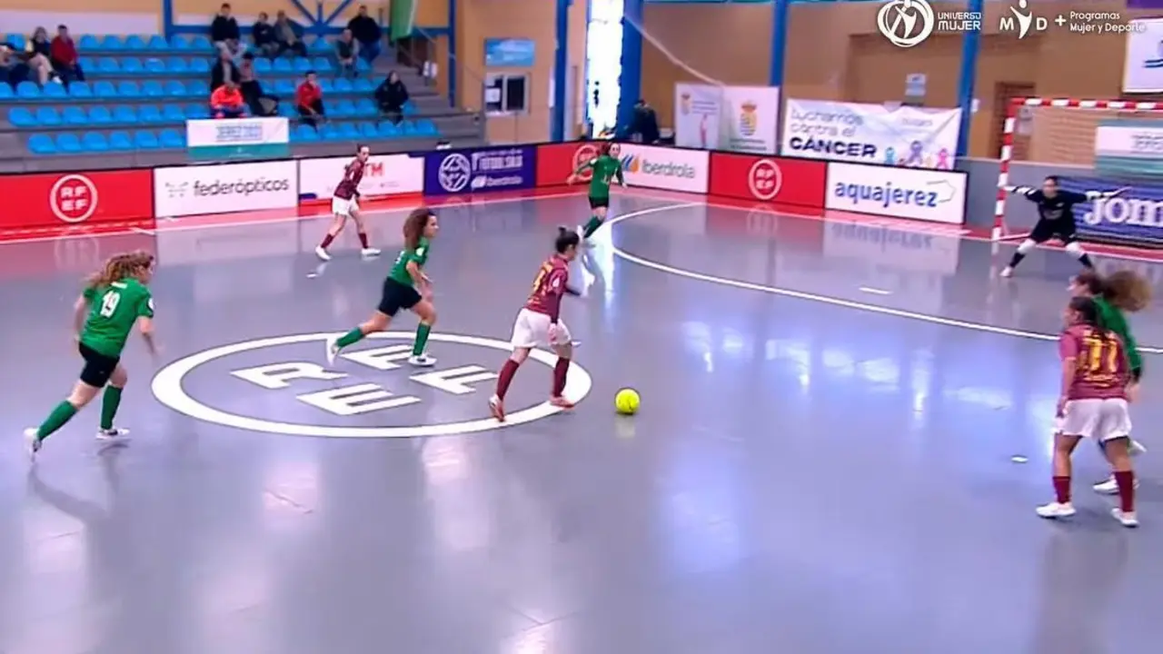 Imagen del partido de este s&aacute;bado. - RFEF