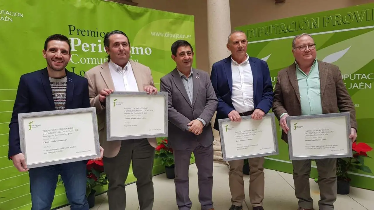  Premios de Periodismo y Comunicaci&oacute;n Local 2024. - Diputaci&oacute;n de Ja&eacute;n.