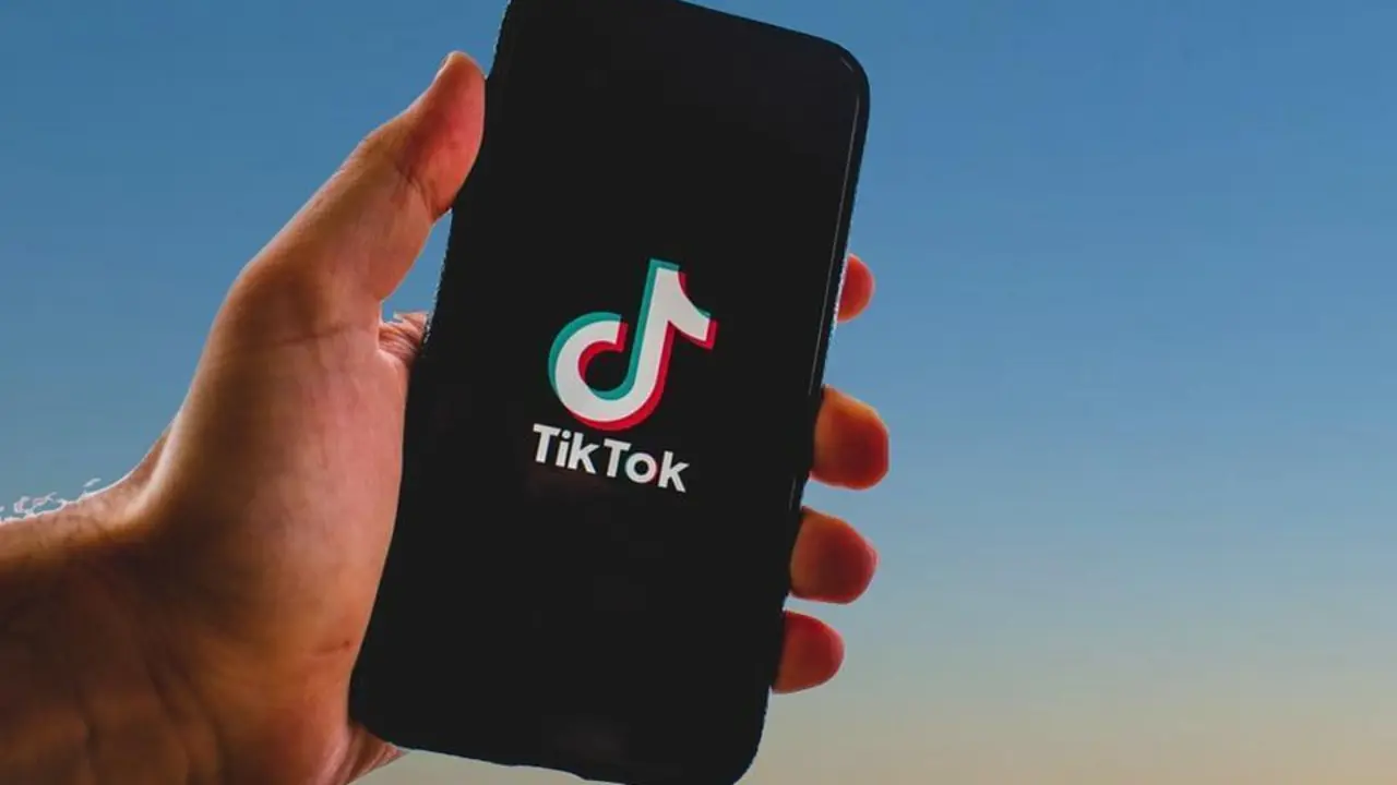 La app TikTok. - 