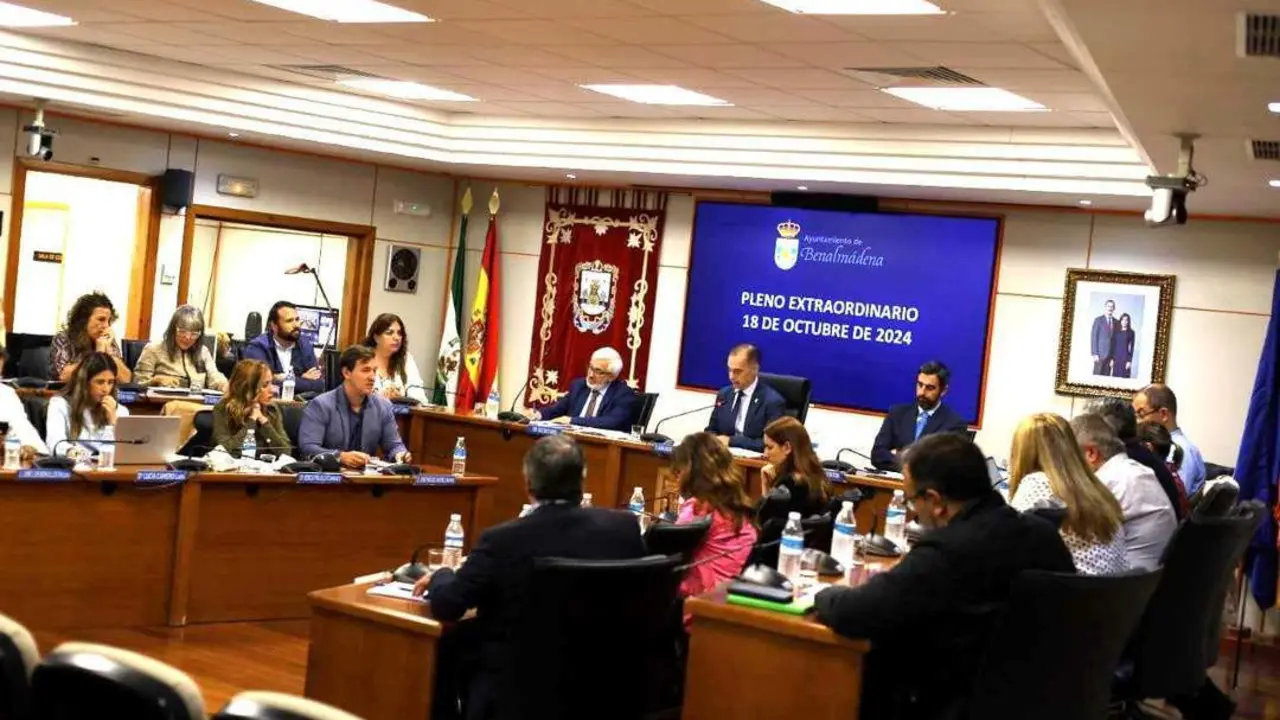 Pleno de Benalm&aacute;dena. - Ayuntamiento