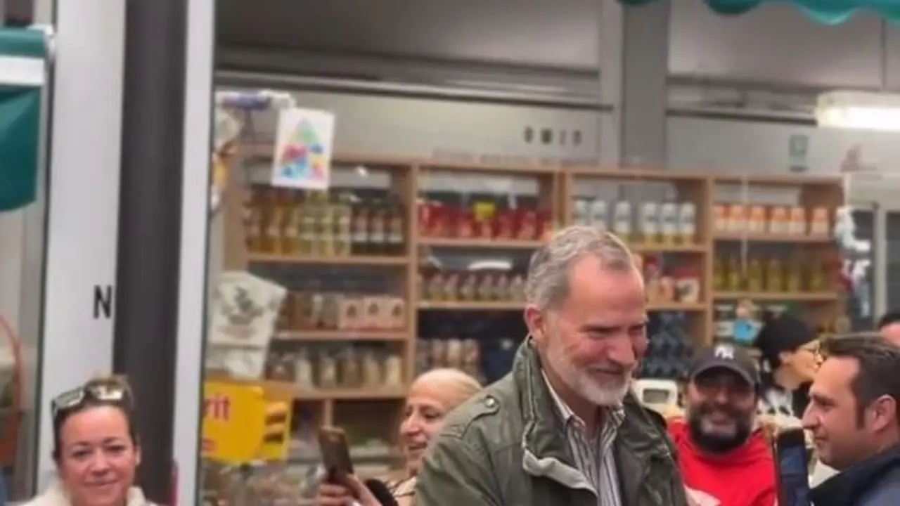 El Rey en Catarroja. - CEDIDA A EUROPA PRESS