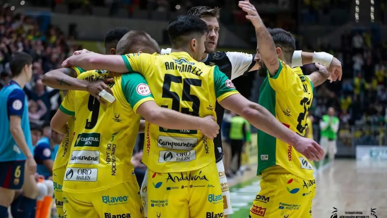 Triunfo hist&oacute;rico del Ja&eacute;n Para&iacute;so Interior ante el Bar&ccedil;a. - MONTI / JA&Eacute;N PARAISO INTERIOR