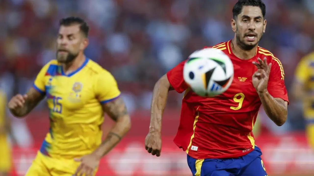 Partido de la selecci&oacute;n espa&ntilde;ola. - EFE