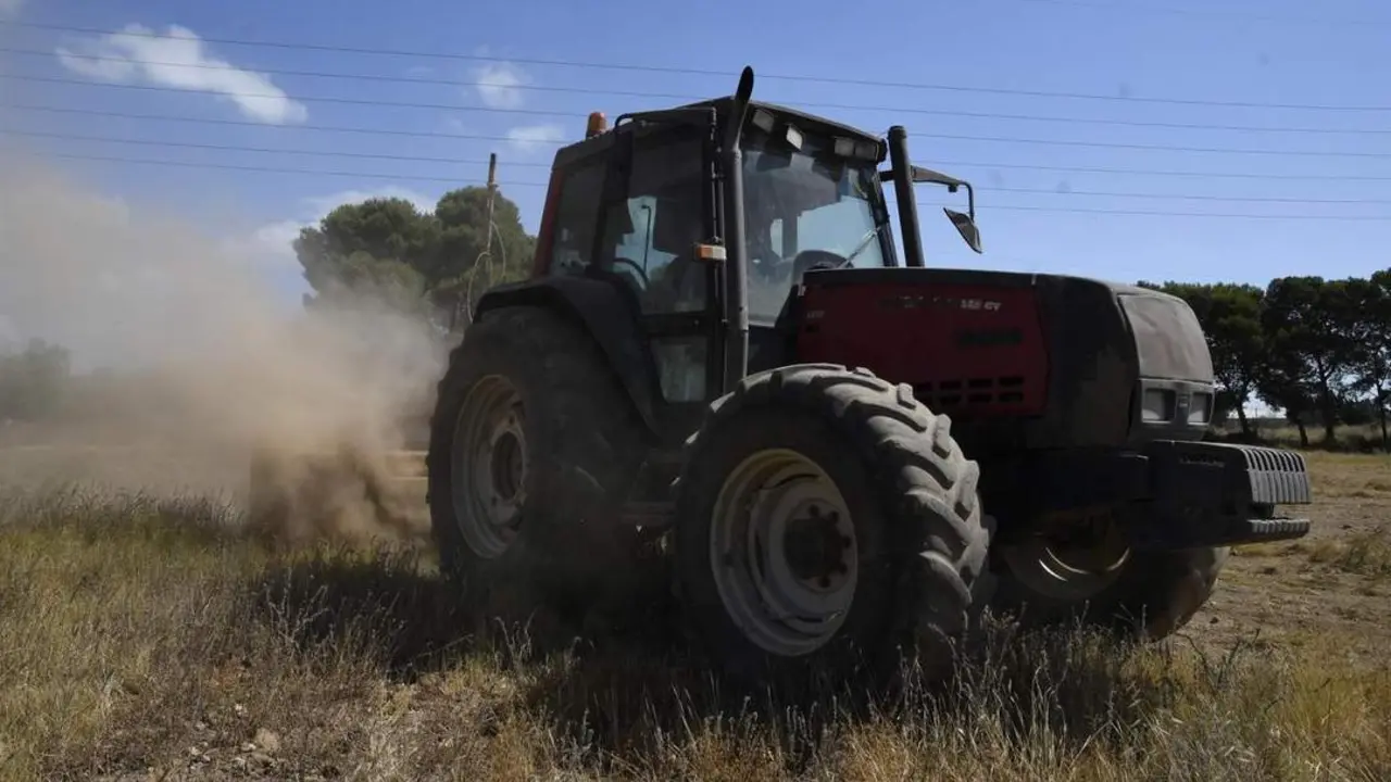 Un tractor. - EFE