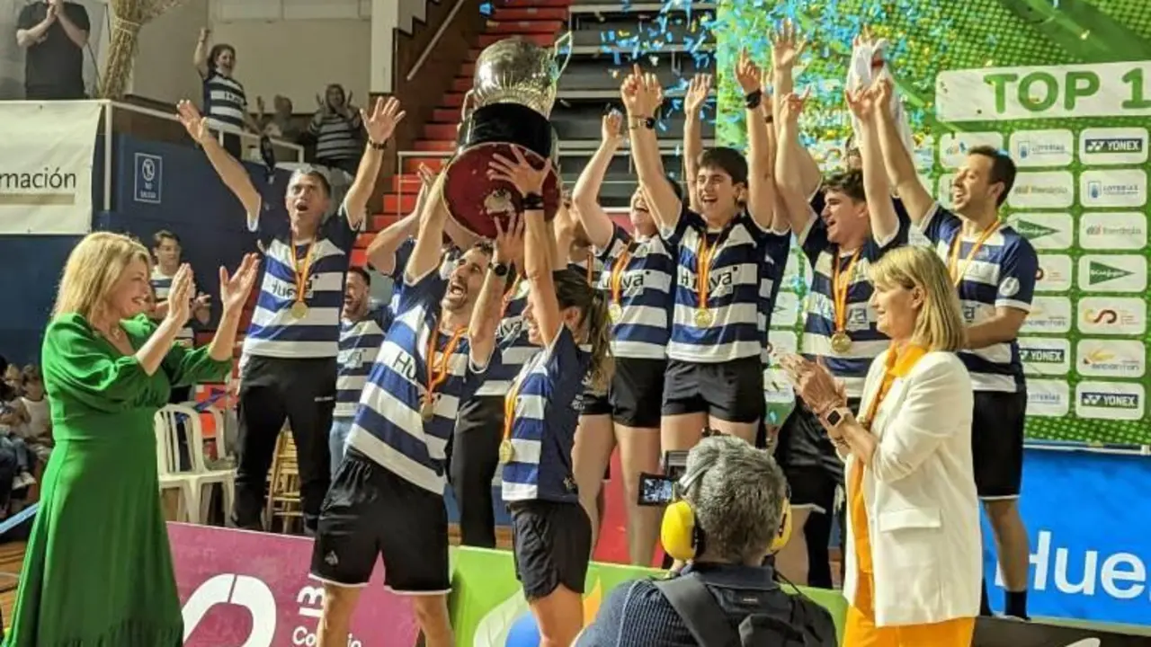 Recreativo IES La Orden, campe&oacute;n de Espa&ntilde;a de b&aacute;dminton.  - VH