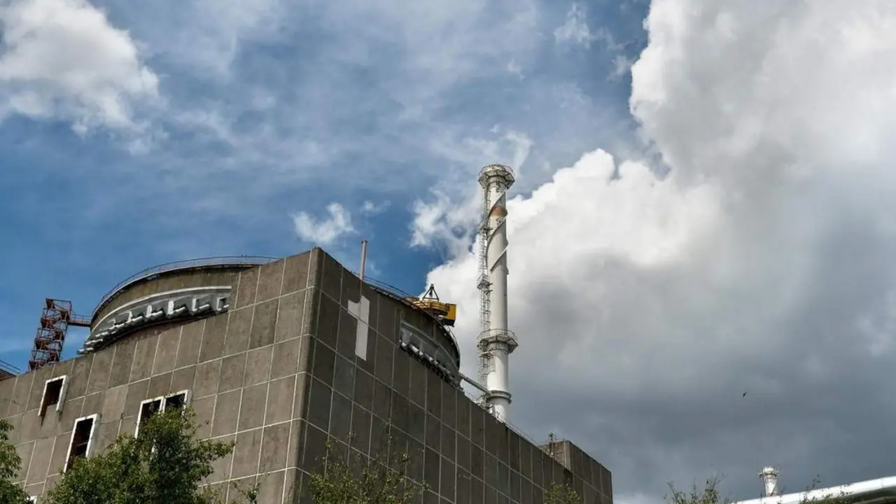 Uno de los reactores de la central nuclear de Zaporiyia, en Ucrania. - EP