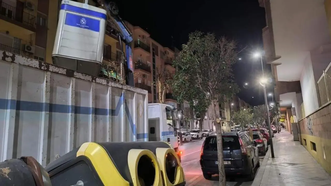 Recogida de cartones en Ja&eacute;n capital. - Ayuntamiento de Ja&eacute;n.