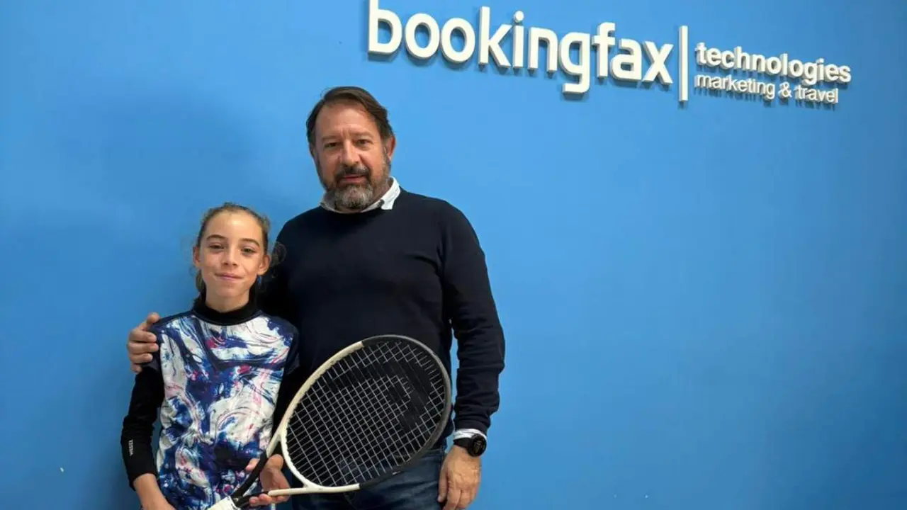 Paula Cuevas, junto a Antonio Mariscal. - 
