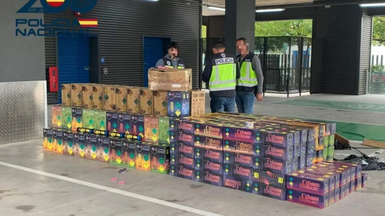 SIETE DETENIDOS EN CORIA. - POLICIA NACIONAL