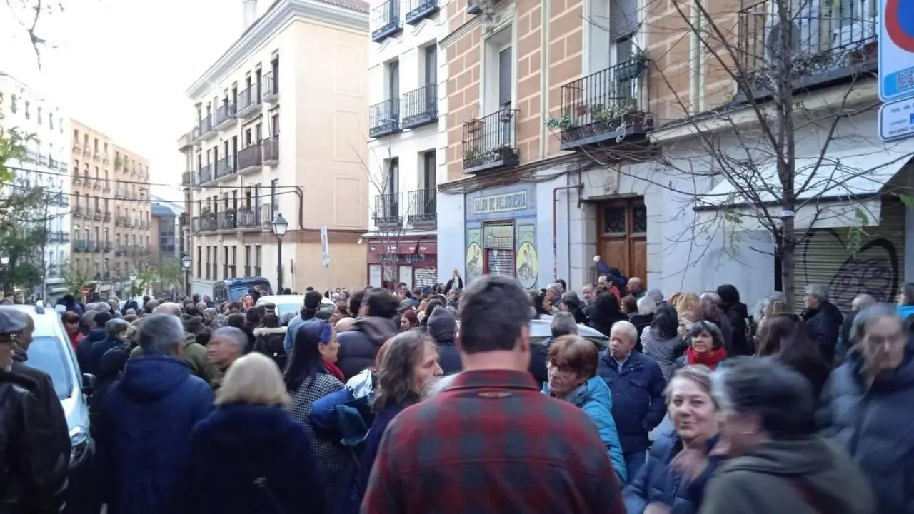 Concentraci&oacute;n en Lavapi&eacute;s. - EP