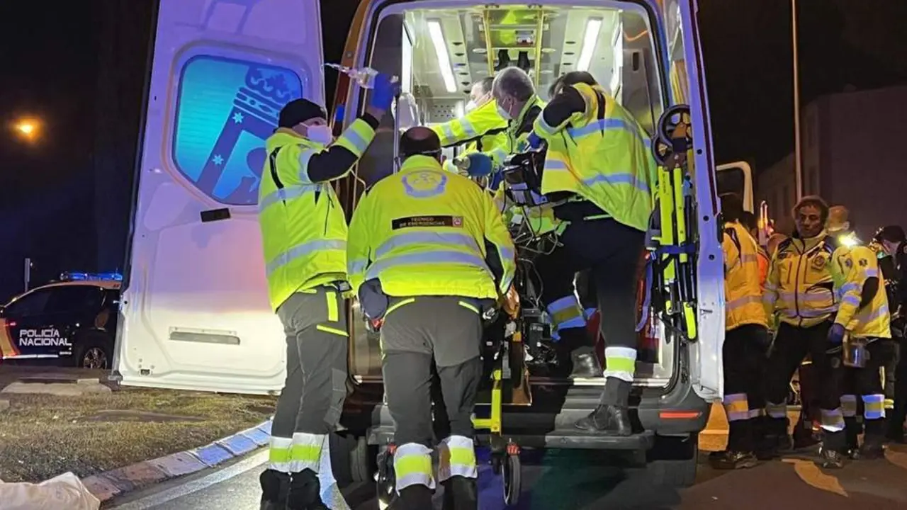 Ambulancia de Samur Protecci&oacute;n Civil. - Europa Press
