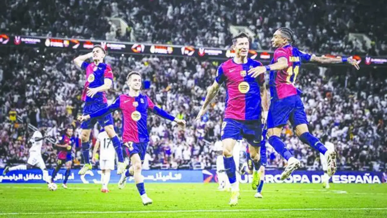 El Bar&ccedil;a se lleva la Supercopa con goleada al Madrid. - FCB