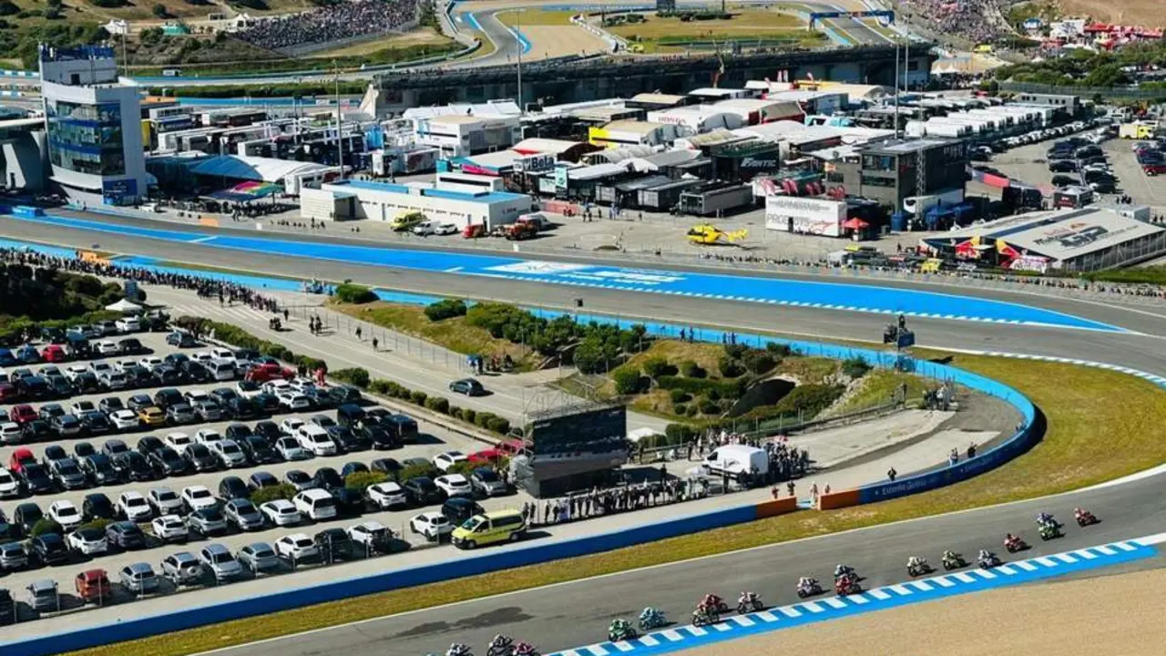 Panor&aacute;mica del Circuito de Jerez durante el Gran Premio.  - Andaluc&iacute;a Informaci&oacute;n