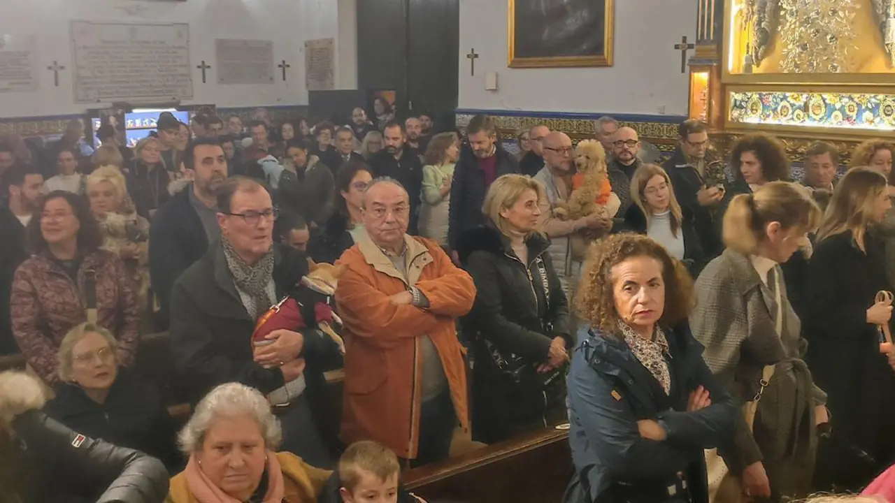 Bendici&oacute;n de los animales en la Pastora de Santa Marina - HERMANDAD