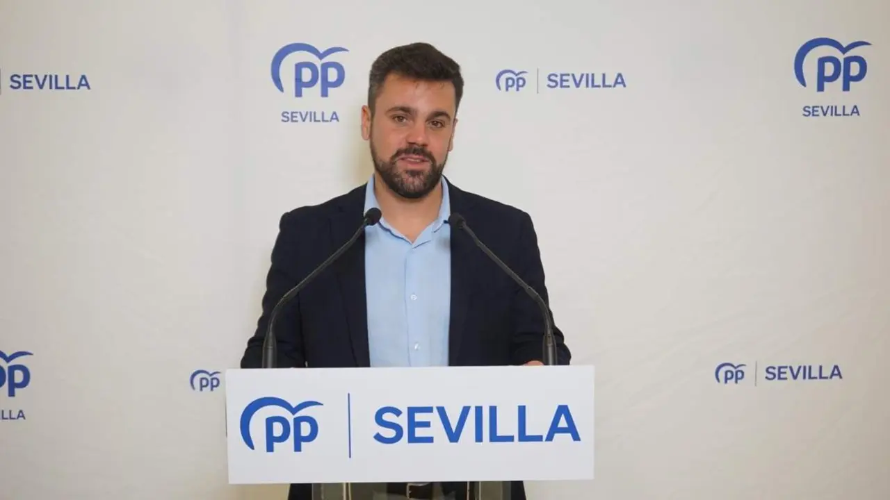 Jos&eacute; Ricardo Garc&iacute;a, secretario general del PP de Sevilla. - EUROPA PRESS