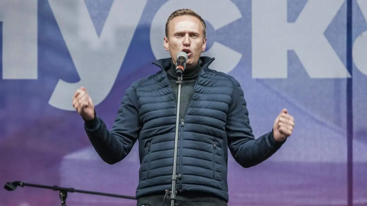Alexei Navalni en una manifestaci&oacute;n. - Europa Press