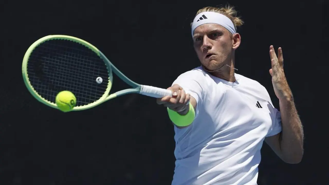Davidovich gan&oacute; con solvencia su primer partido en Australia. - EFE