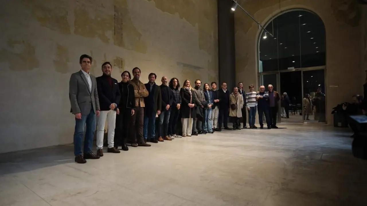 Los participantes en la presentaci&oacute;n en Artiller&iacute;a. - ayto