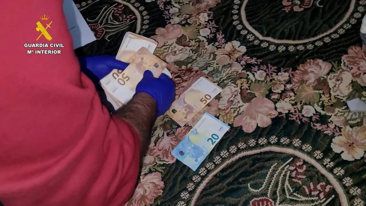 Imagen facilitada por la Benem&eacute;rita.  - Guardia Civil