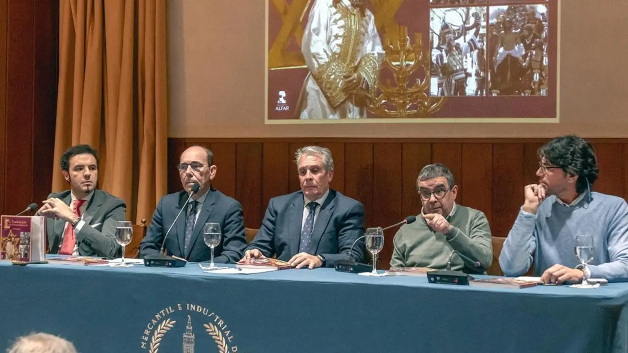 Presentaci&oacute;n &lsquo;La Tradici&oacute;n Jud&iacute;a en la Semana Santa de Sevilla&rsquo; - PEPE MOR&Aacute;N / CEDIDA