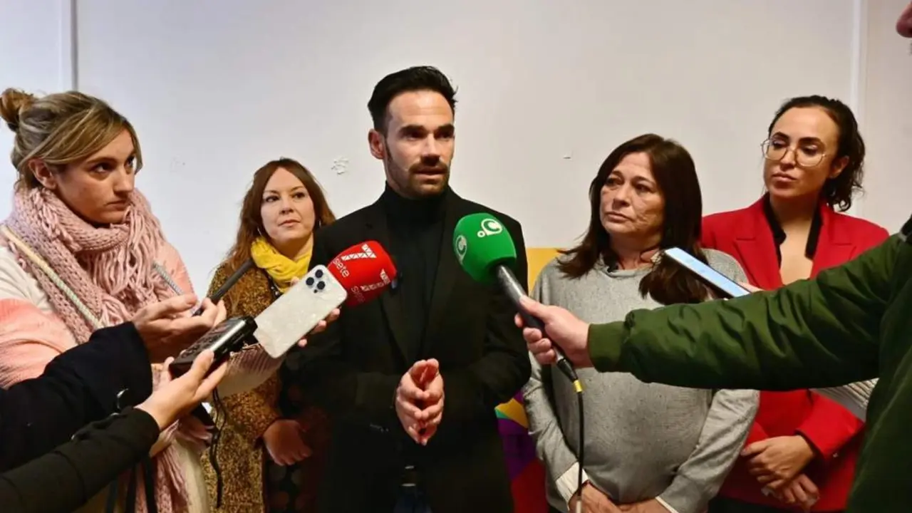 David de la Cruz, en rueda de prensa. - Eulogio Garc&iacute;a