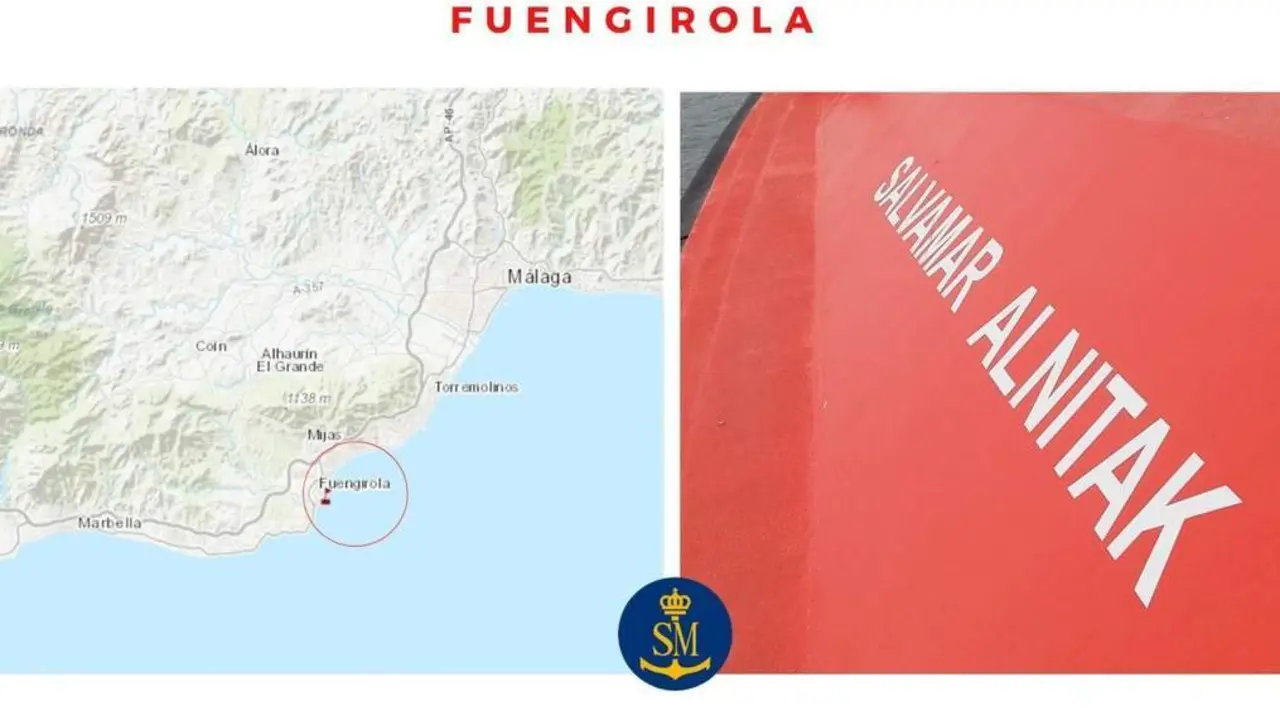 Puerto deportivo de Fuengirola - SALVAMENTO MAR&Iacute;TIMO