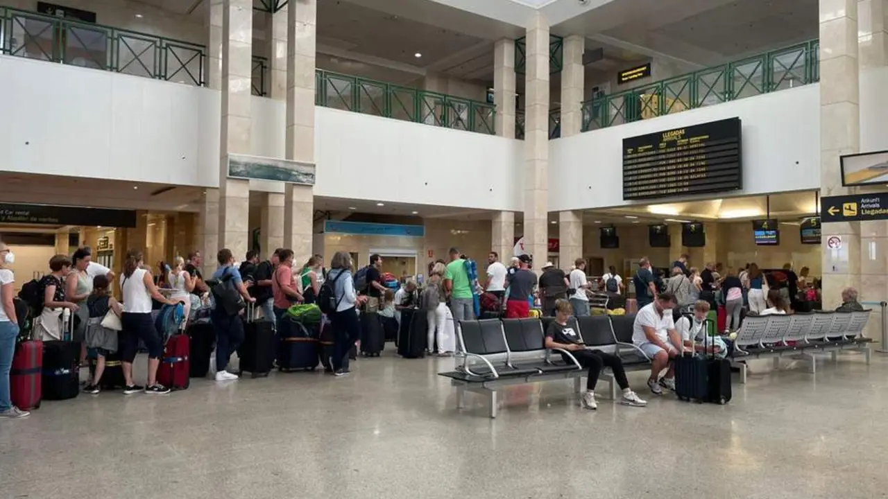 Una imagen del interior del aeropuerto de Jerez.  - Andaluc&iacute;a Informaci&oacute;n