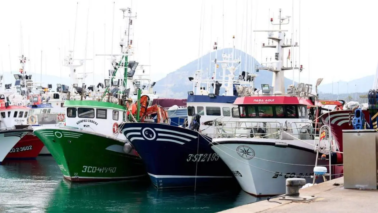 Barcos de pesca. - EP