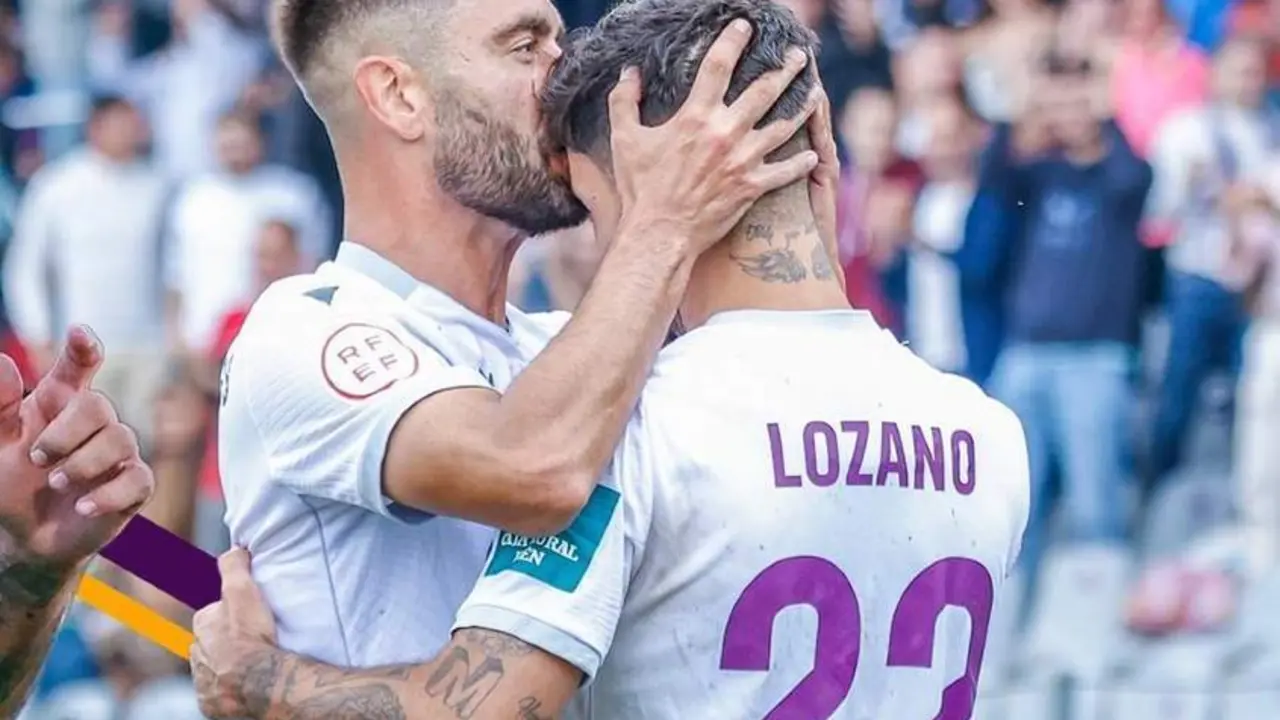 Mario Martos y &Oacute;scar Lozano han sido determinantes esta campa&ntilde;a. - REAL JA&Eacute;N