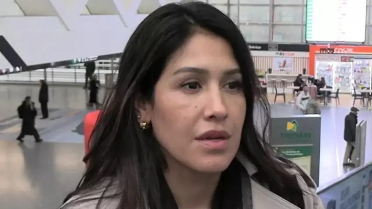 Gabriela Guill&eacute;n regresa a Madrid tras su juicio con Bert&iacute;n Osborne. - EP