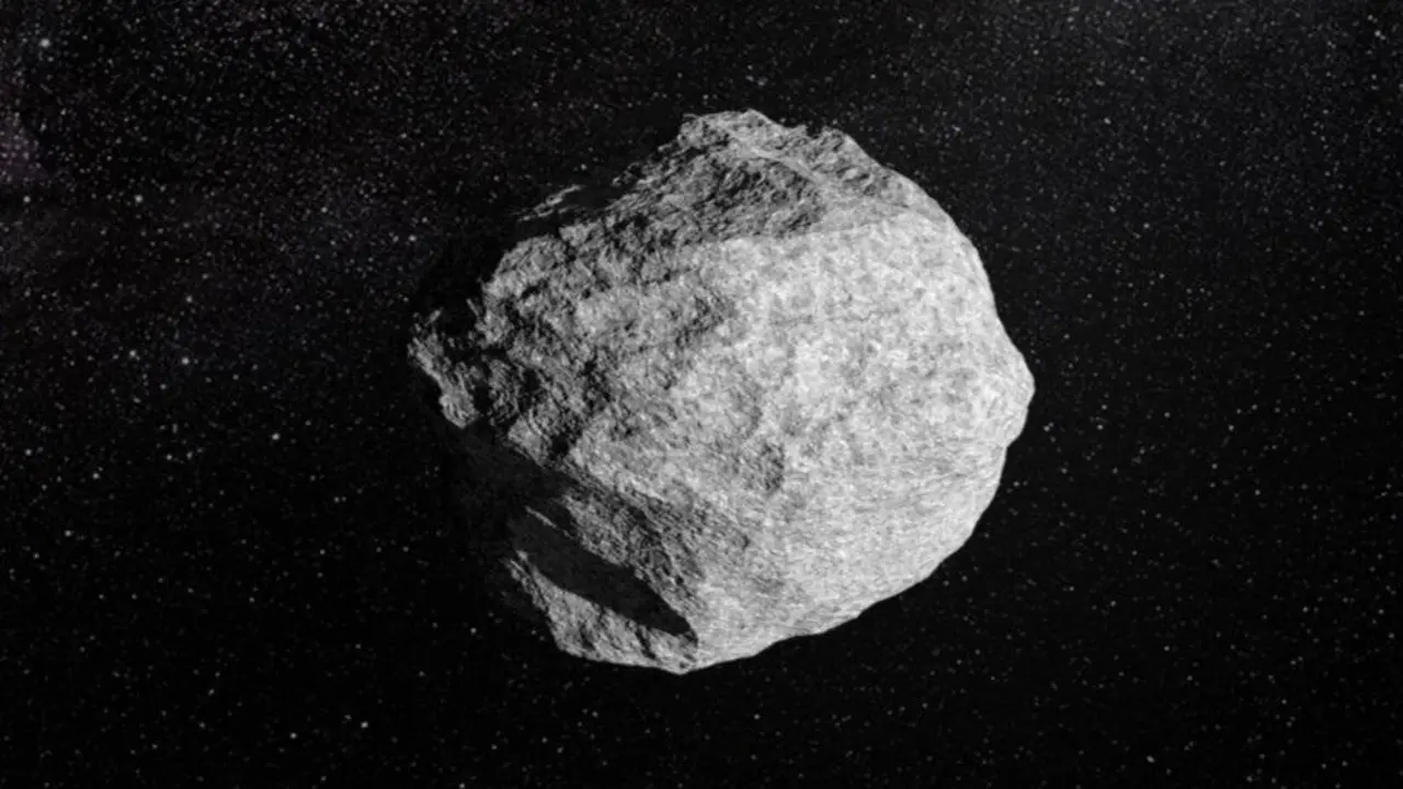 Ilustraci&oacute;n art&iacute;stica de un asteroide. - EP