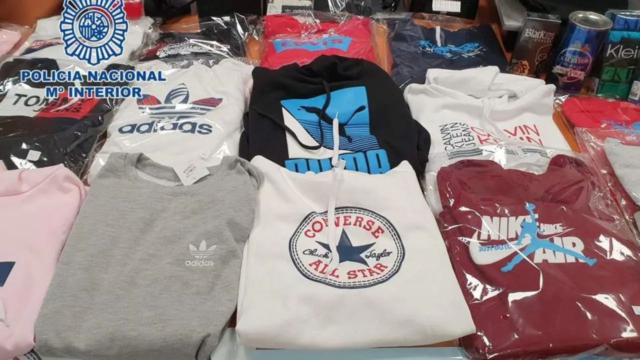 Prendas de ropa falsificada - CNP
