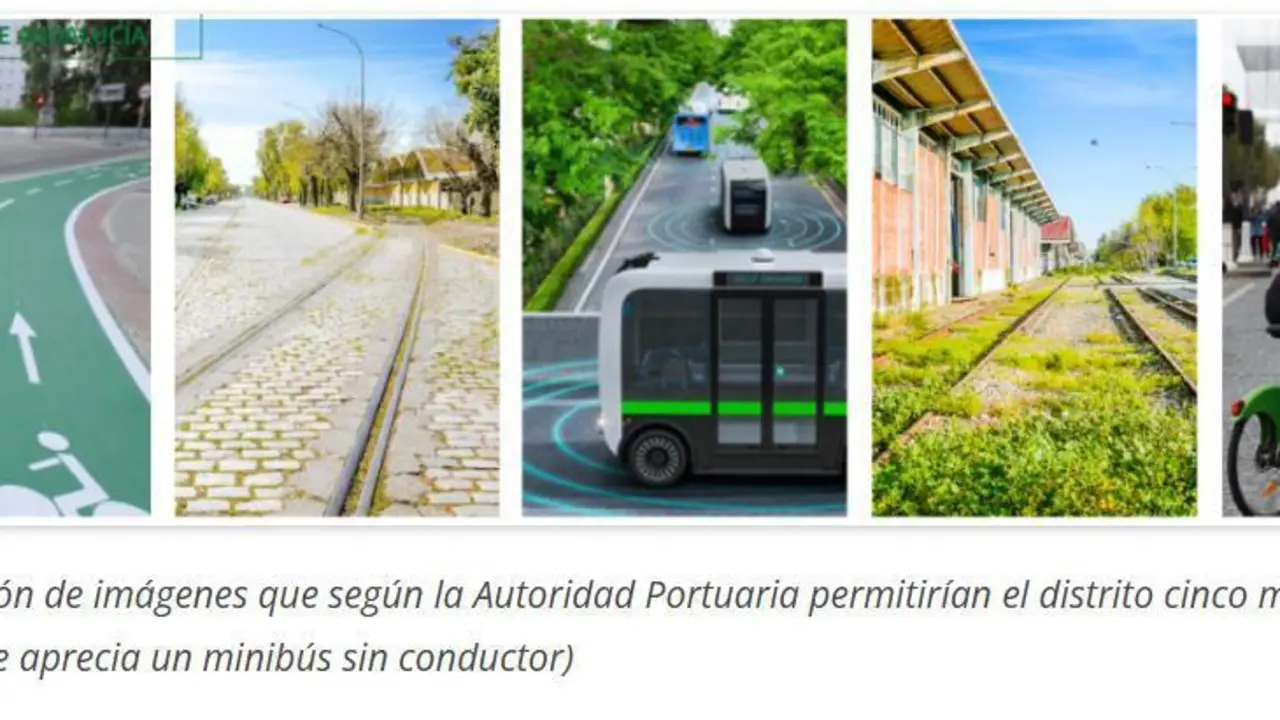 Recreaciones del recorrido del autob&uacute;s aut&oacute;nomo. - APS