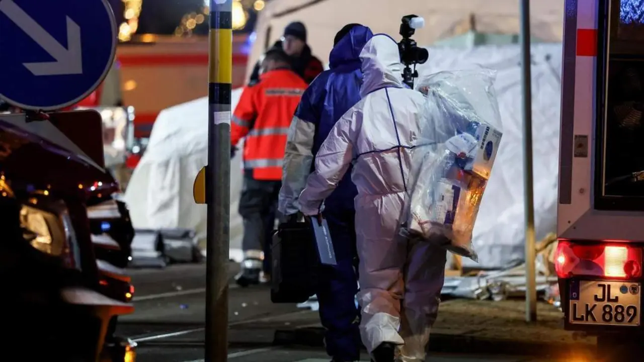 Ataque a un mercado navide&ntilde;o en Alemania. - EFE/EPA/FILIP SINGER
