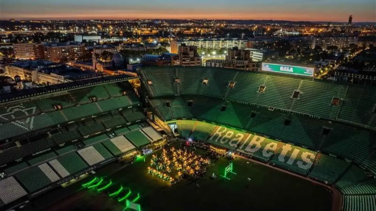 El estadio Benito Villamar&iacute;n. - Real Betis
