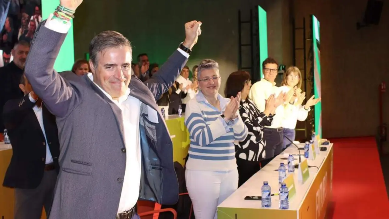 Crist&oacute;bal Cano, tras ser elegido nuevo secretario general de UPA.  - UPA