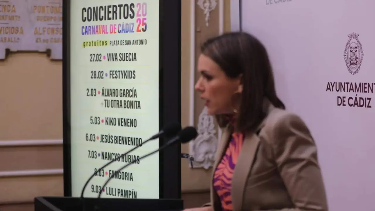 Conciertos de Carnaval de C&aacute;diz 2025. - Ayto. C&aacute;diz
