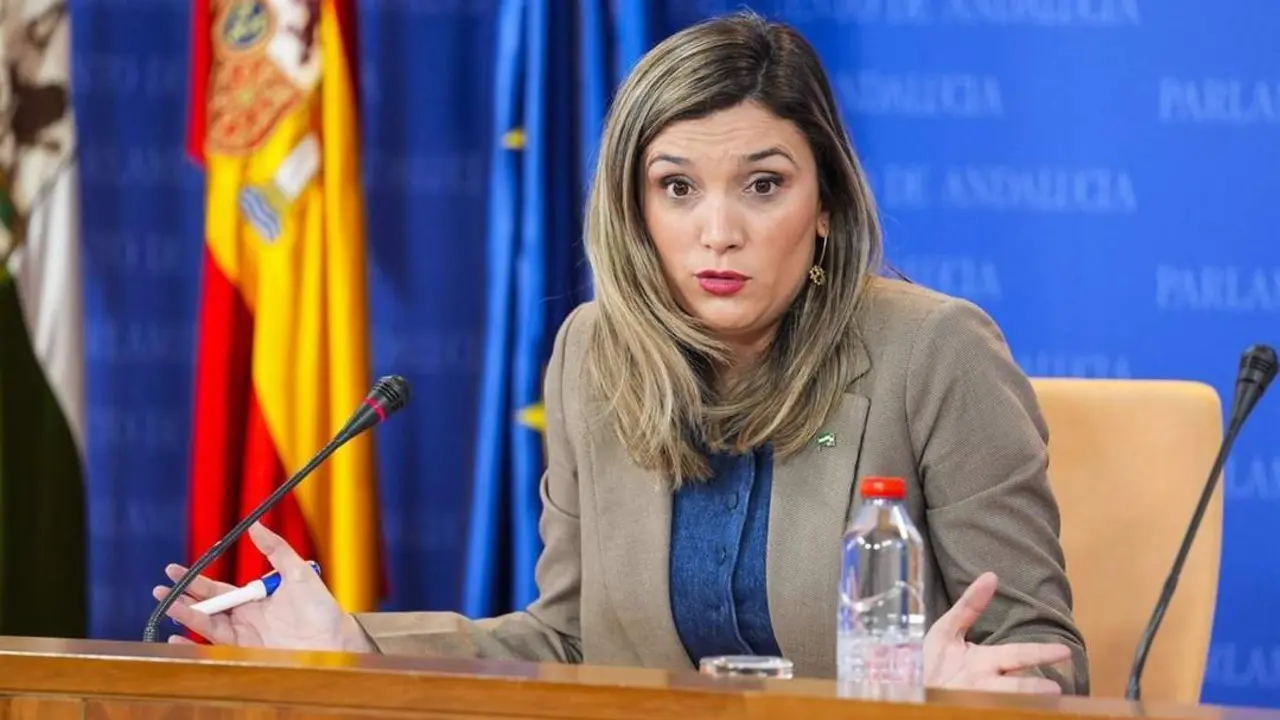 La portavoz del Grupo Parlamentario Socialista, Mar&iacute;a M&aacute;rquez | PSOE Huelva.