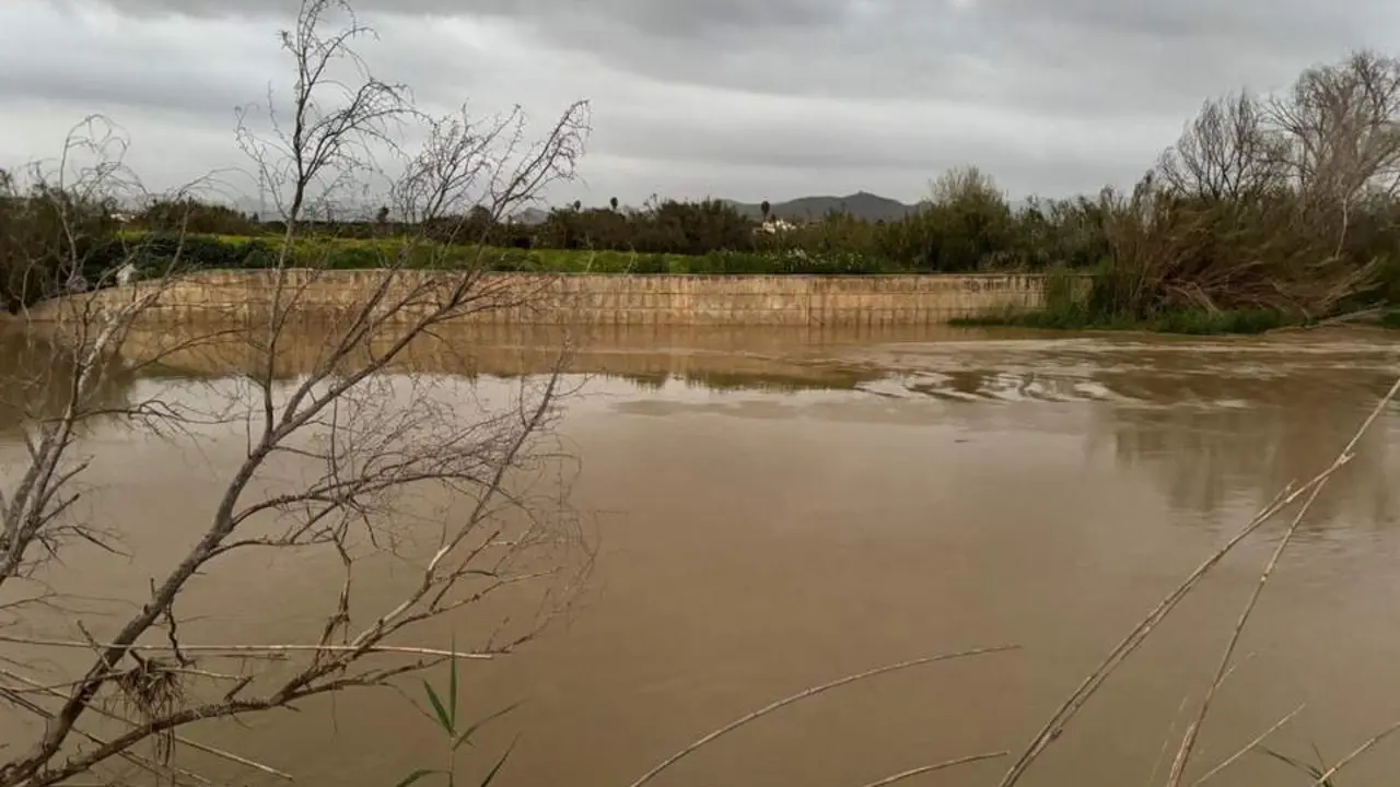 R&iacute;o Guadalhorce tras lluvias del pasado lunes Alhaur&iacute;n de la Torre. - AYTO. ALHAUR&Iacute;N DE LA TORRE