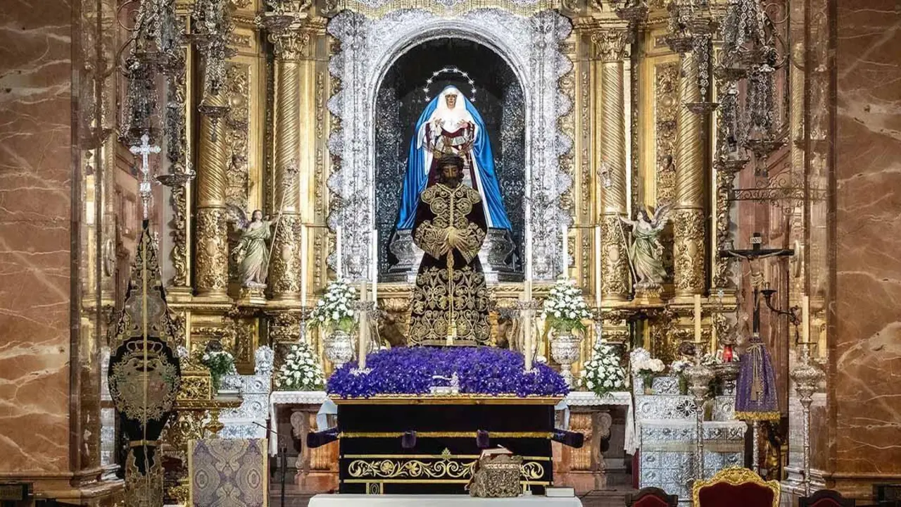 El Se&ntilde;or de la Sentencia preparado para su Via Crucis - HERMANDAD