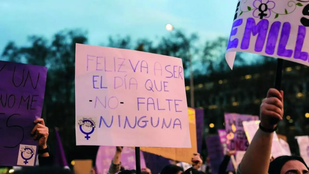 Imagen de archivo de manifestaci&oacute;n del 8M. - VIVA