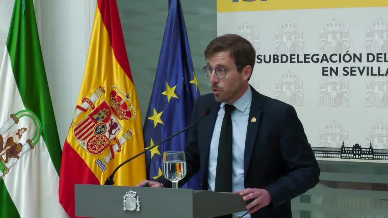 El Subdelegado del Gobierno en Sevilla, Francisco Toscano. - EP