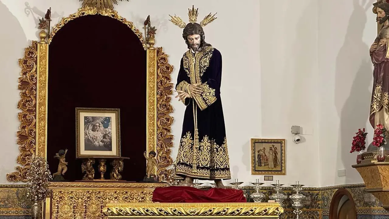 El Se&ntilde;or del Soberano Poder sobre las andas - CEDIDA