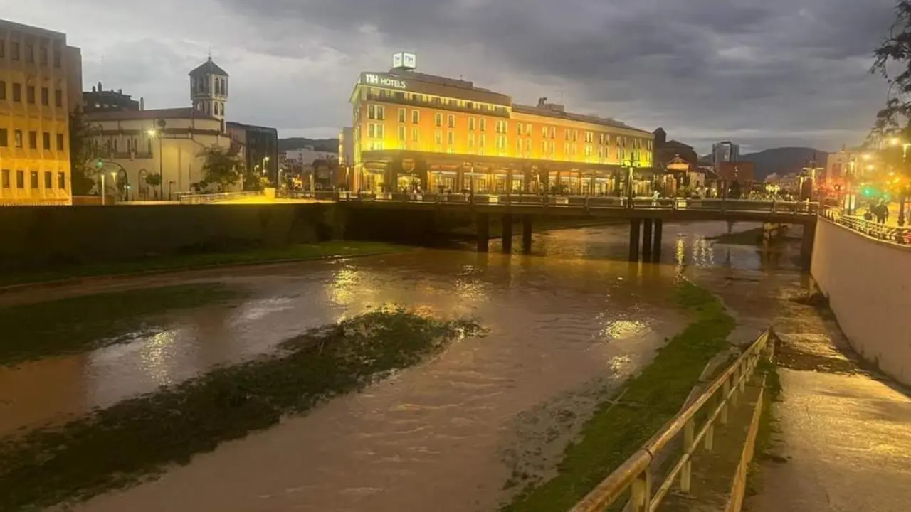 Imagen del r&iacute;o Guadalmedina tras la &uacute;ltima DANA. - Europa Press