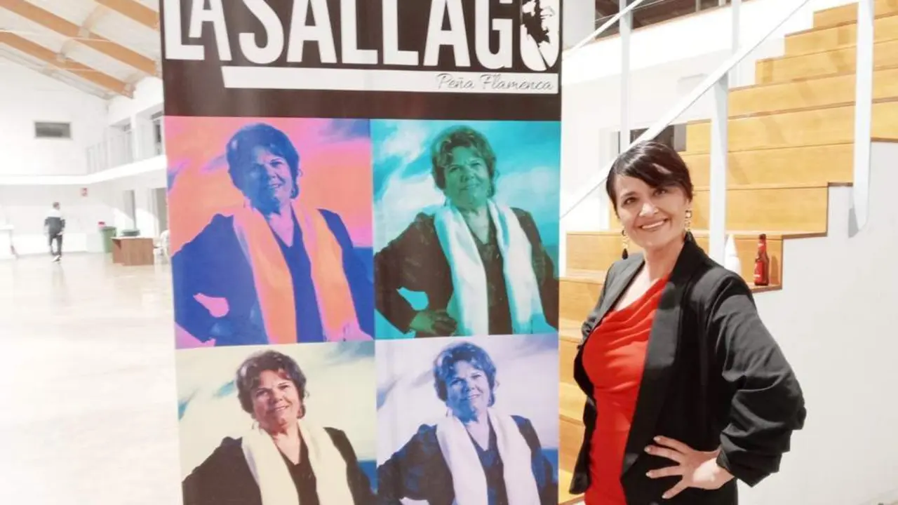 Caridad Vega, presidenta de la Pe&ntilde;a Flamenca 'La Sallago' - Ra&uacute;l J. Bustillos