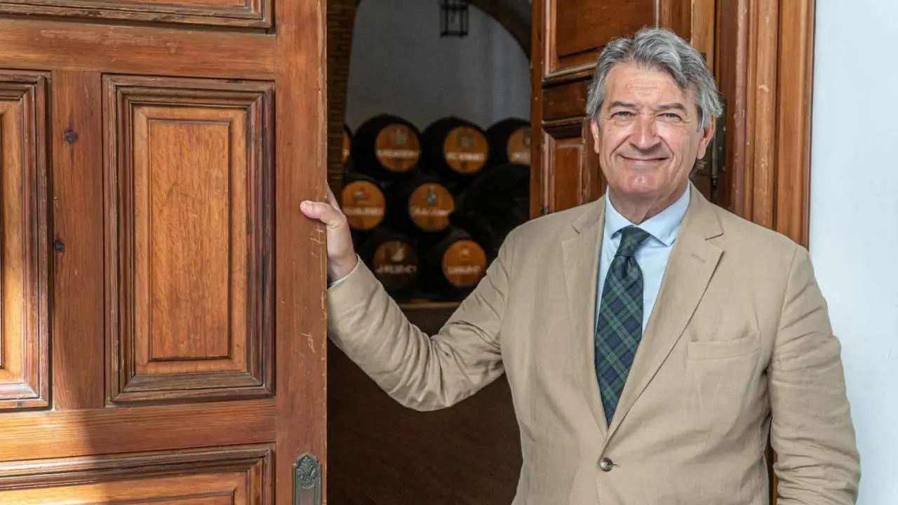 C&eacute;sar Salda&ntilde;a, presidente del Consejo Regulador.  - Rafael Dom&iacute;nguez