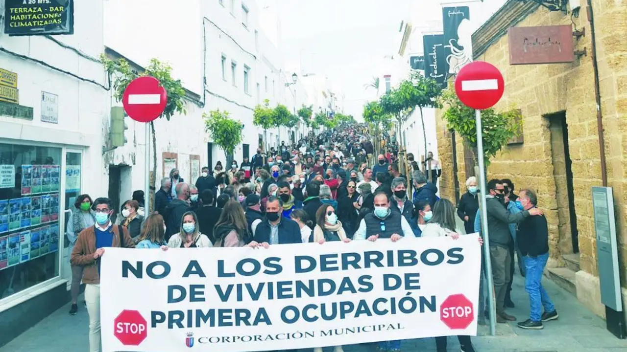 Imagen de archivo de una manifestaci&oacute;n de la PAVIC. - 
