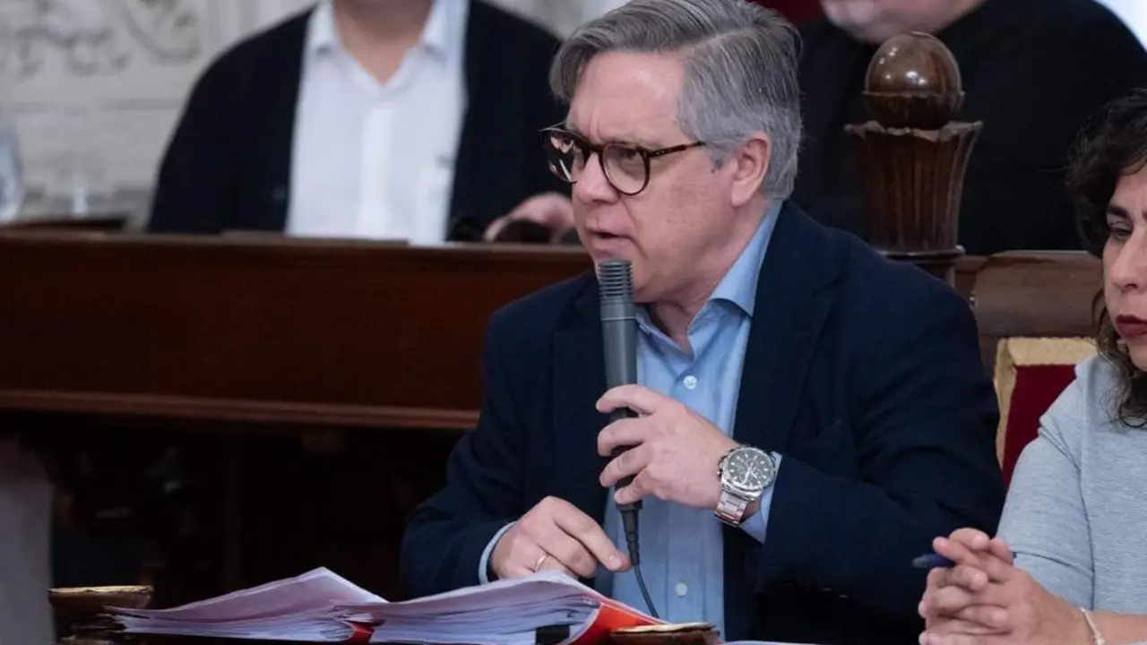 El portavoz municipal del PSOE de C&aacute;diz, &Oacute;scar Torres. - VIVA