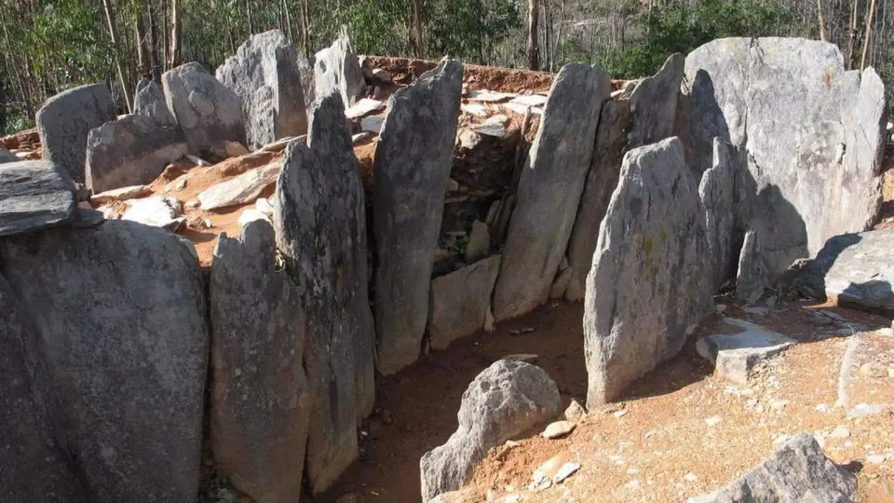 D&oacute;lmenes de El Pozuelo, en Zalamea La Real, en una imagen de archivo - E.P.